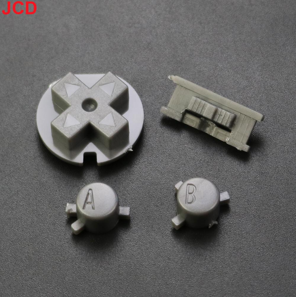 JCD 1 Set Suitable For Game boy color Button Shell For GBC Color Buttons GBC Game replacement Button Kit DIY Color