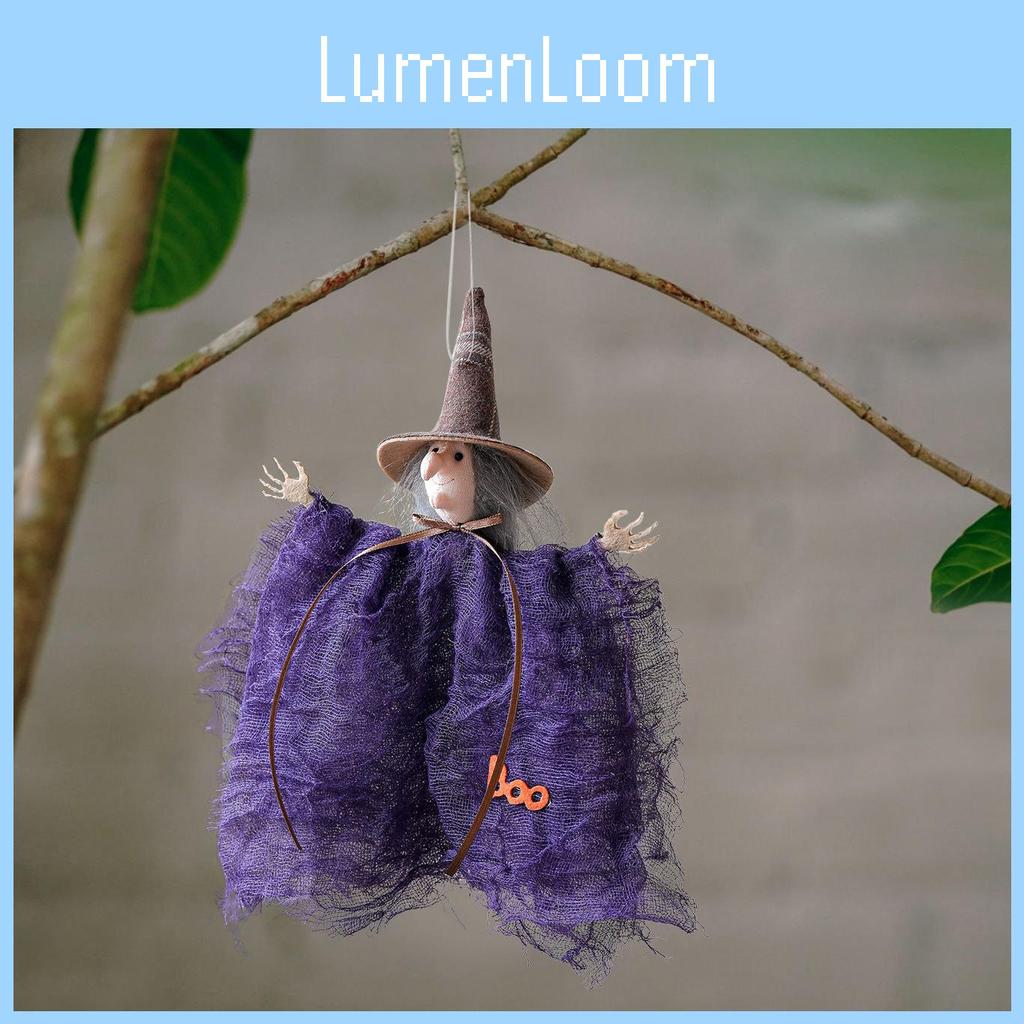 Halloween Ornaments Witch Soft Fabric Party Decorations Gift Festival Supplies