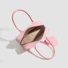 Pinkes Mädchenherz Hand-Boston-Tasche Damen Arbeit im Frühling und Sommer Pendeln Verschiedene Artikel Hand-Kissen-Tasche