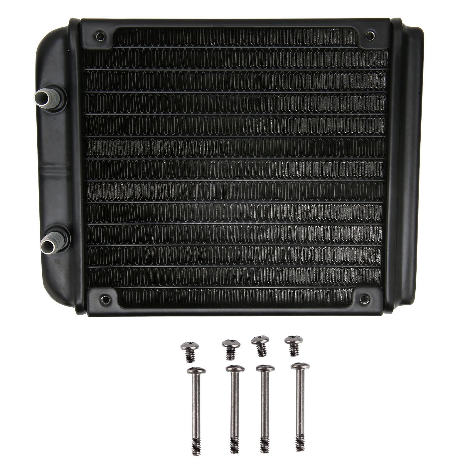 

Радиатор 120 мм алюминиевый сплав компьютерный радиатор с круглым отверстием 7,5 мм кран замена радиатора