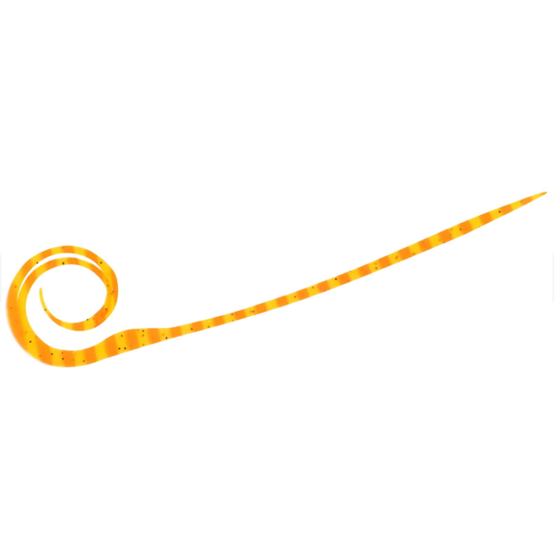 

Hayabusa Musou Madai Free Slide Custom Tie Twin Curly Slim #5 Shrimp Orange Zebra