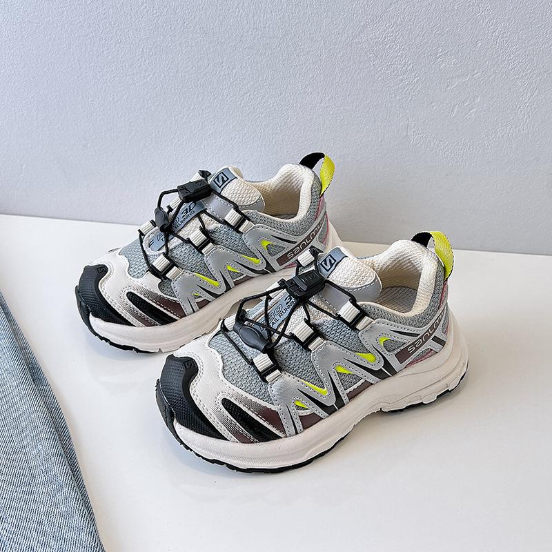 Classmate Autumn New Fashion Lightweight Girls Dad Shoes Medium Older Children Children Sports Shoes Boys Running Shoes