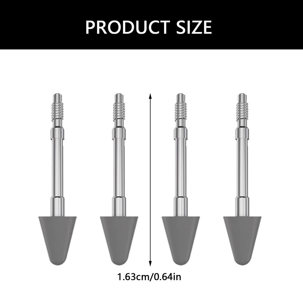 4 st Högkänsliga Spetsar för Pekpenna 4096 Tryck för Lenovo Precision Pen 3 Jämn Skärmskrivning Ersättningsspetsar