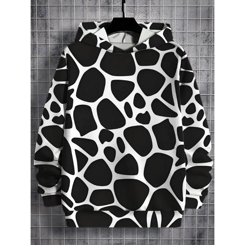 Men's Hoodie 3d Print Funny Art Tops Graphics Long Sleeve Hoodie Autumn Fashion Dragon Women Oversized Streetwear Man Clothes