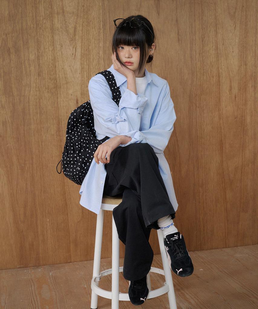 Beobeulpiseu Oversized Oxford Shirt_2 Colors