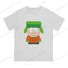 Black Unique Kyle Broflovski 100pure Cotton Unisexs Tshirt Street Cool Tshirts Ssouthpark Theme Hipster Tops