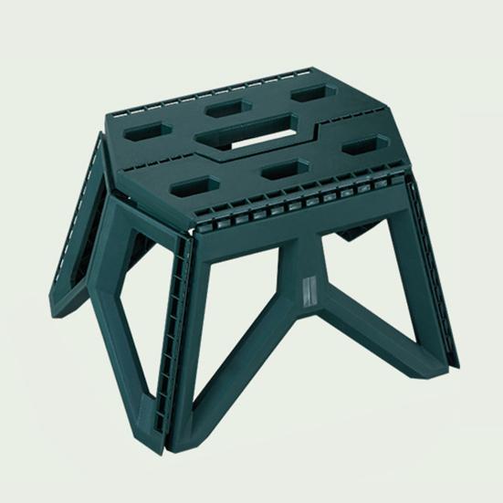 Portable Folding Stool Lightweight Heavy Duty Plastic Multi-function Outdoor Camping Backpacking Beach Picnic Fishing Collapsible Chair Seat