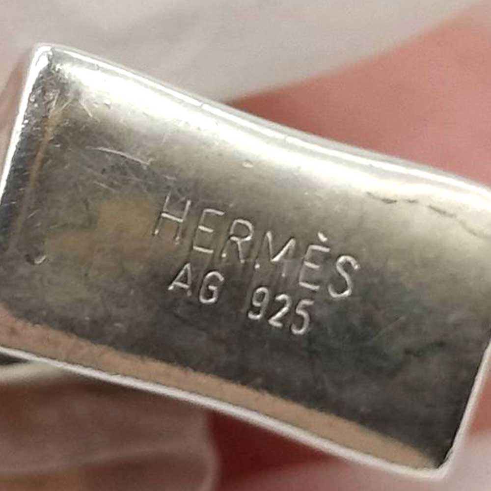 Used HERMES AmuletNecklace Silver925 Women