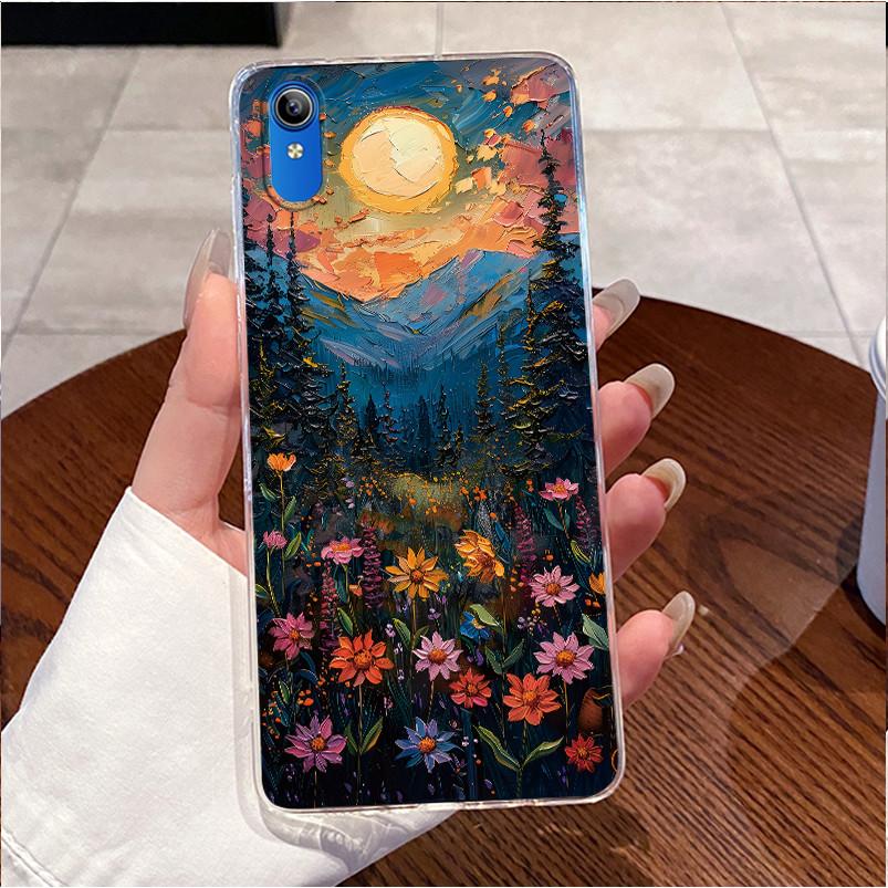 Case For Vivo Y91C / Y1S / Vivo 2015 / 1820 Luxury Cute Love Rabbit Funny Pattern Casing Ultra Thin Slim Clear Soft Phone Case