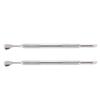 2 Set Cuticle Pusher Set Dead Skin Removal Versatile Cuticle Pusher Nail Polisher Finger Divider for Home Nail Salon