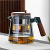 900ml Press-Type Heat-Resistant Side-Handle Tea Infuser Teapot