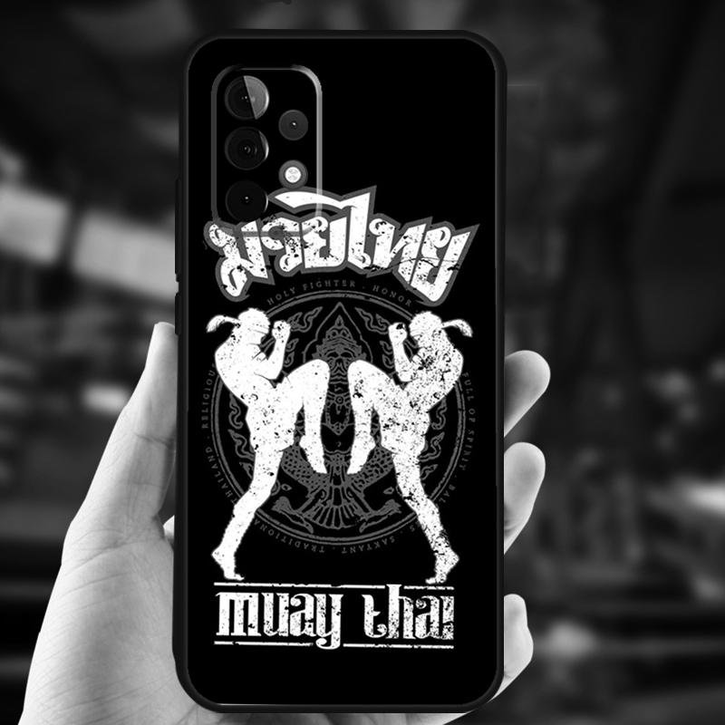 Muay Thai Kampfsport Hülle Für Samsung Galaxy A15 A35 A55 A53 A33 A13 A36 A56 A26 A16 A22 A32 A52 A54 A34 A05 A06