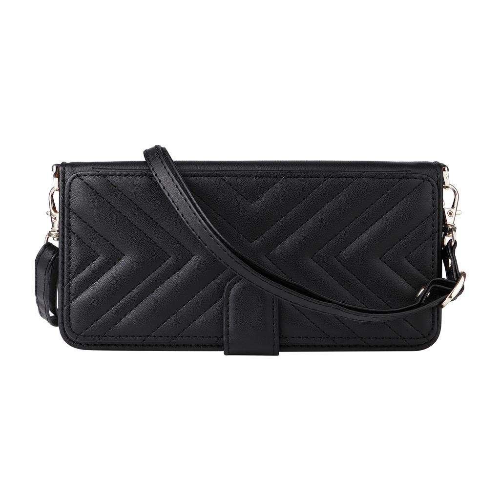 Für Doogee Note 59/Note 59 Pro Hülle mit Schulter-/Handschlaufe Leder Handyhülle Ständer Brieftasche