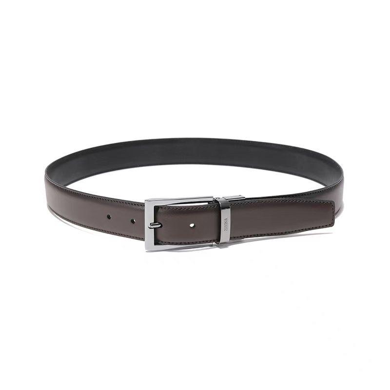 Belt, Genuine Leather, First Layer Cowhide Decorative Pin Buckle Belt, Custom-made Imprint Patterns Are Various