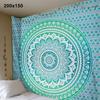 Mandala Bohemian Yoga Mat Plážový ručník Šátek Deka Indiánská závěsná tapiserie