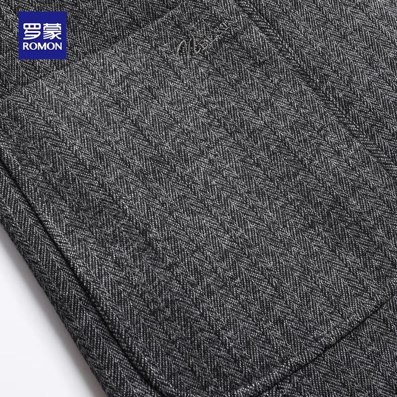 Luomeng Men's Wool Blend Business Casual Blazer
