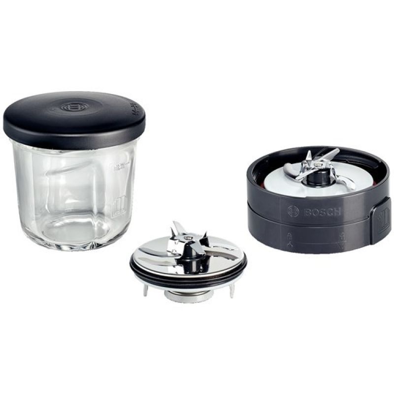 Bosch muz45xcg1 food processor 3-in-1 480ml Black/Clear