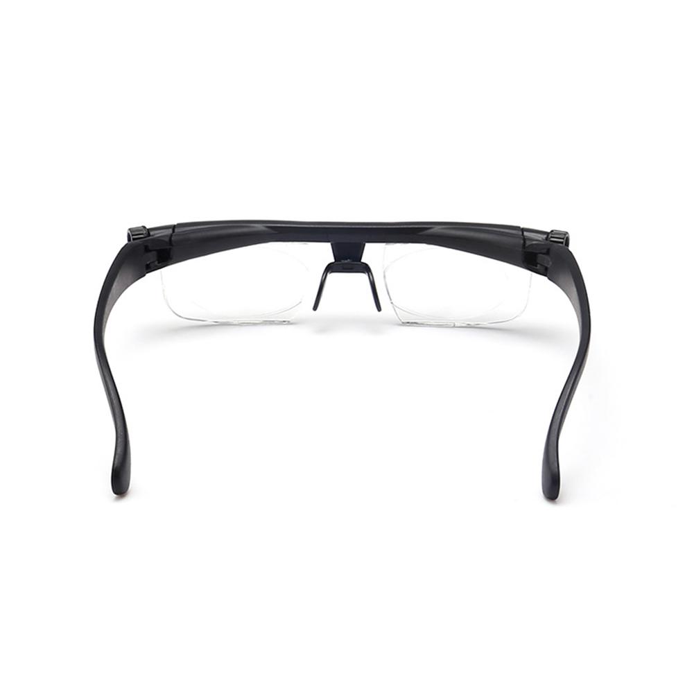 Focus Adjustable Glasses Universal Flexible Diopter Control Eyeglasses Zoom Eyeglasses for Reading Driving