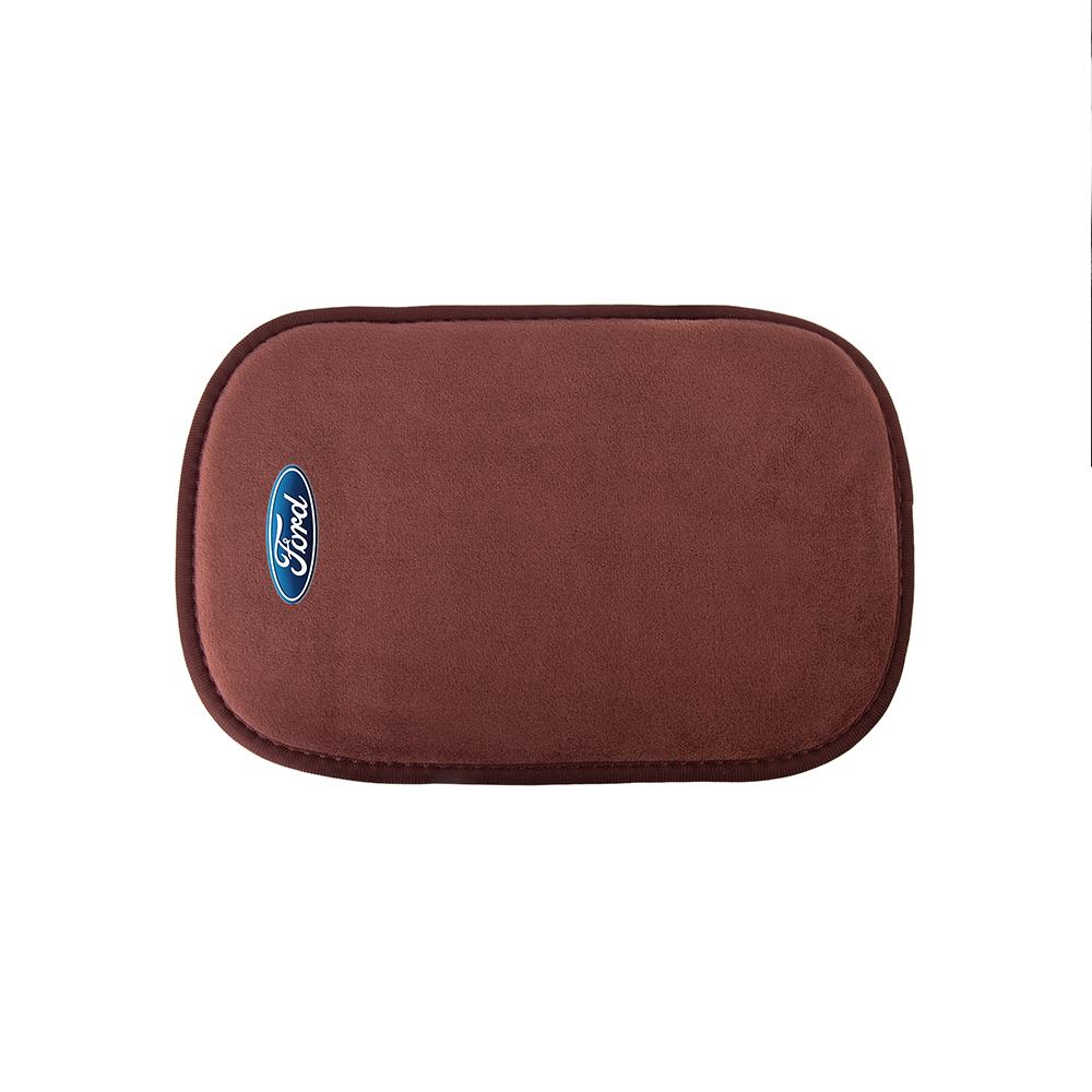 CLVN6 Car Styling Center Console Cover Pad Armrest Pad Auto Interior Accessories For Ford Focus Mustang Ranger Mondeo Smax Fiesta ST