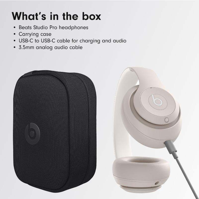 Premium Wireless Over-Ear Headphones- Up to 40-Hour Battery Life, Active Noise Cancelling, Great for Travel & Commuting, Apple & Android Compatible