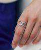 Verte [925 Silver] Cinq.Silver.202 / Kape Ring