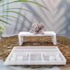 Bench Shaped Candle Holder Molds Bench Candlesticks Molds for Making Candle Holder Gypsum Decorations Christmas Gift