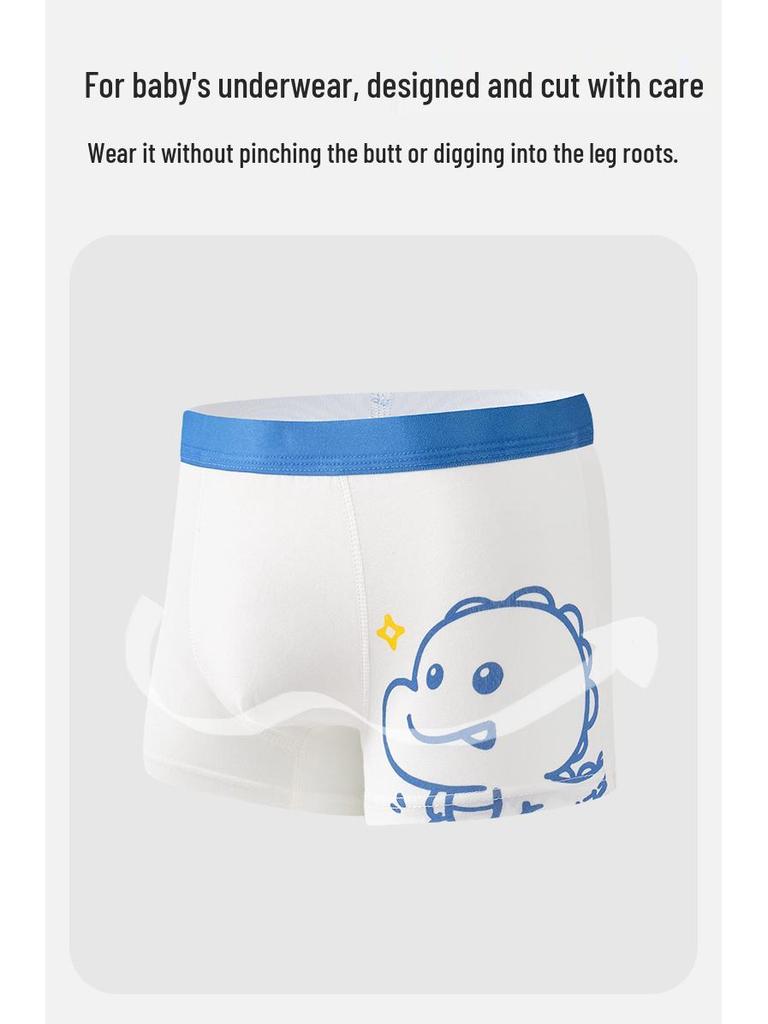 Clearance: Boys' Class A Cotton Boxer Briefs for Big Kids