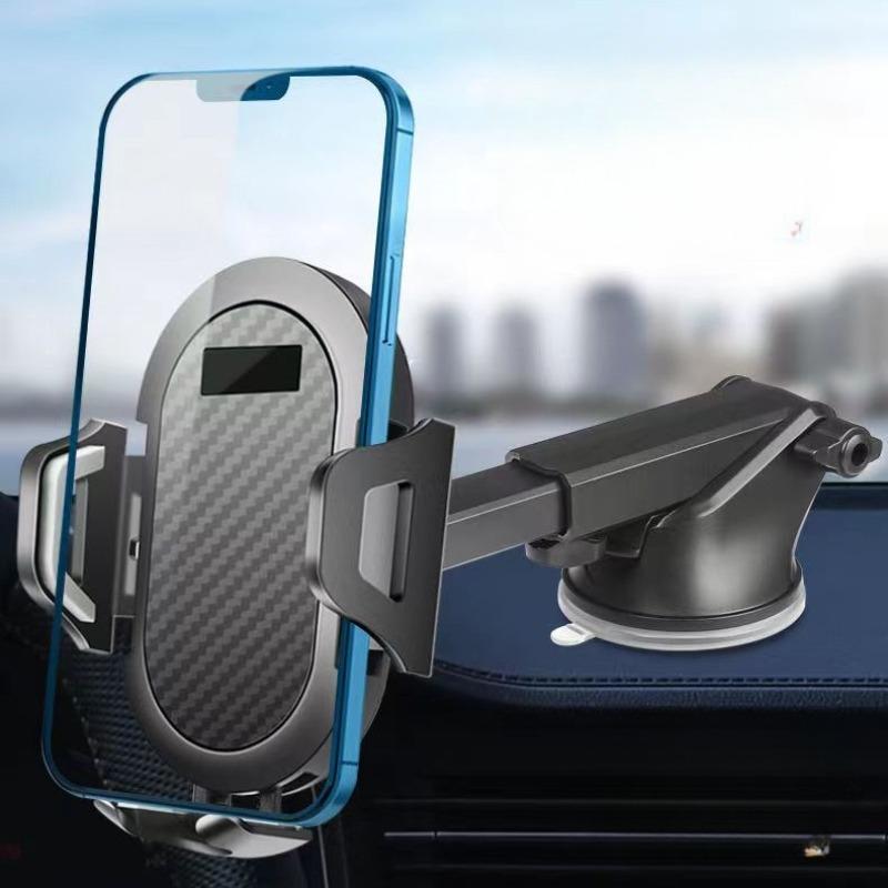 1 ks Držiak trendu klimatizácie do auta Teleskopická tyč Typ s prísavkou Držiak na navigáciu do auta Mobilný telefón