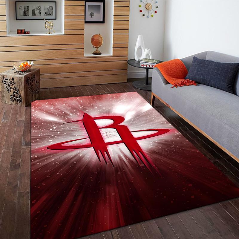 Rockets Basketball Team  Carpet, Kitchen Rugs, Yoga Mat, Non-Slip Mats, Rug for Bathroom, Living Room bedroom, Camping Rugs Christmas Gift