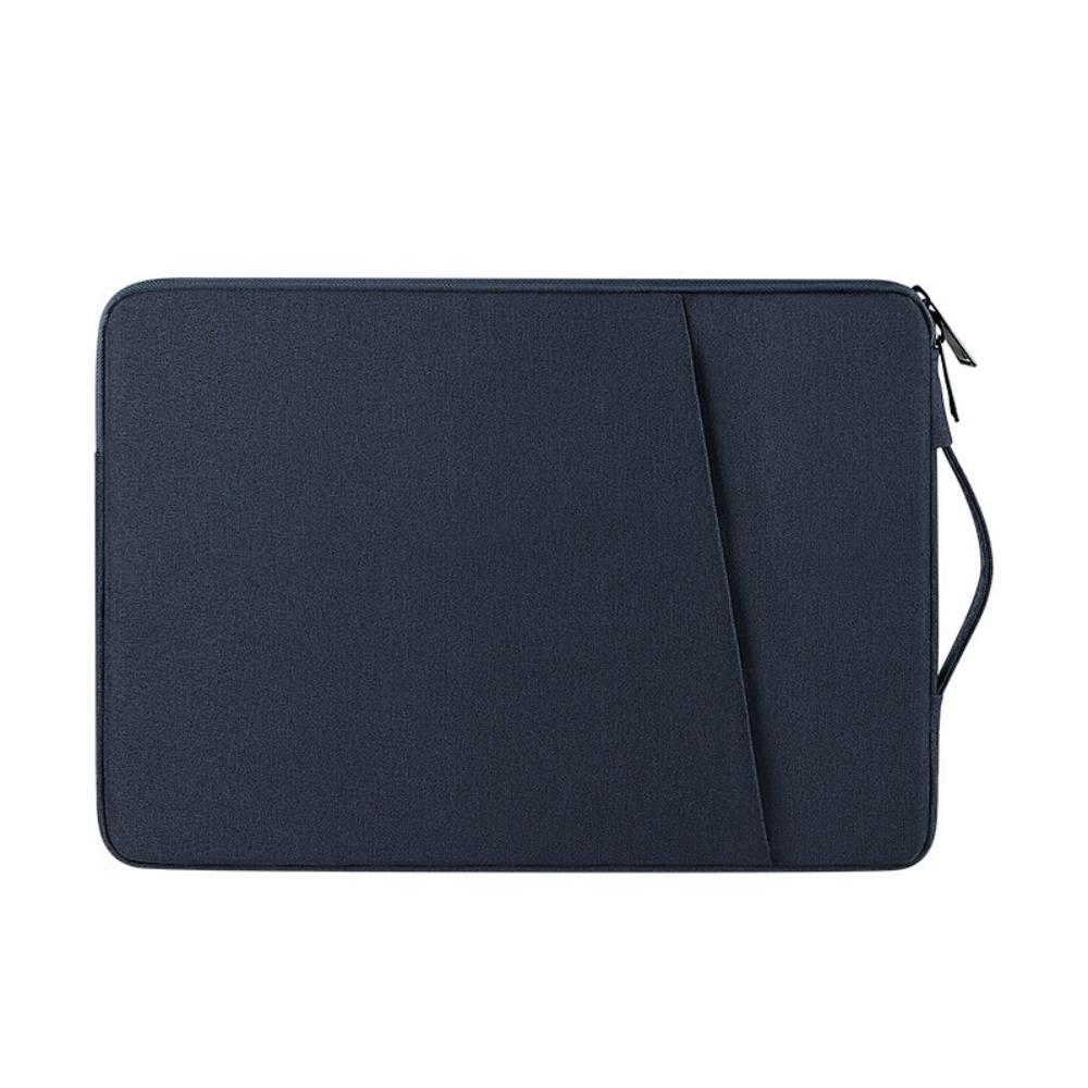 With Handle Portable Laptop Bags Lightweight Waterproof Laptop Case Dual Zipper Soft Material Notebook Sleeve Office Use