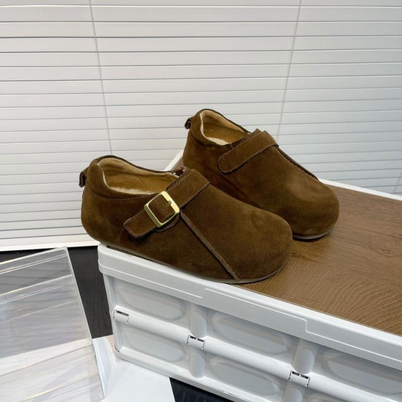 Versatile and comfortable all-inclusive women's winter new lazy one-pedal Doudou shoes