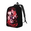 Angel Dust Hazbin Hotels Teenage Backpack Gift Student Business Black Comedy Daypack for Men Women Laptop Canvas Bags