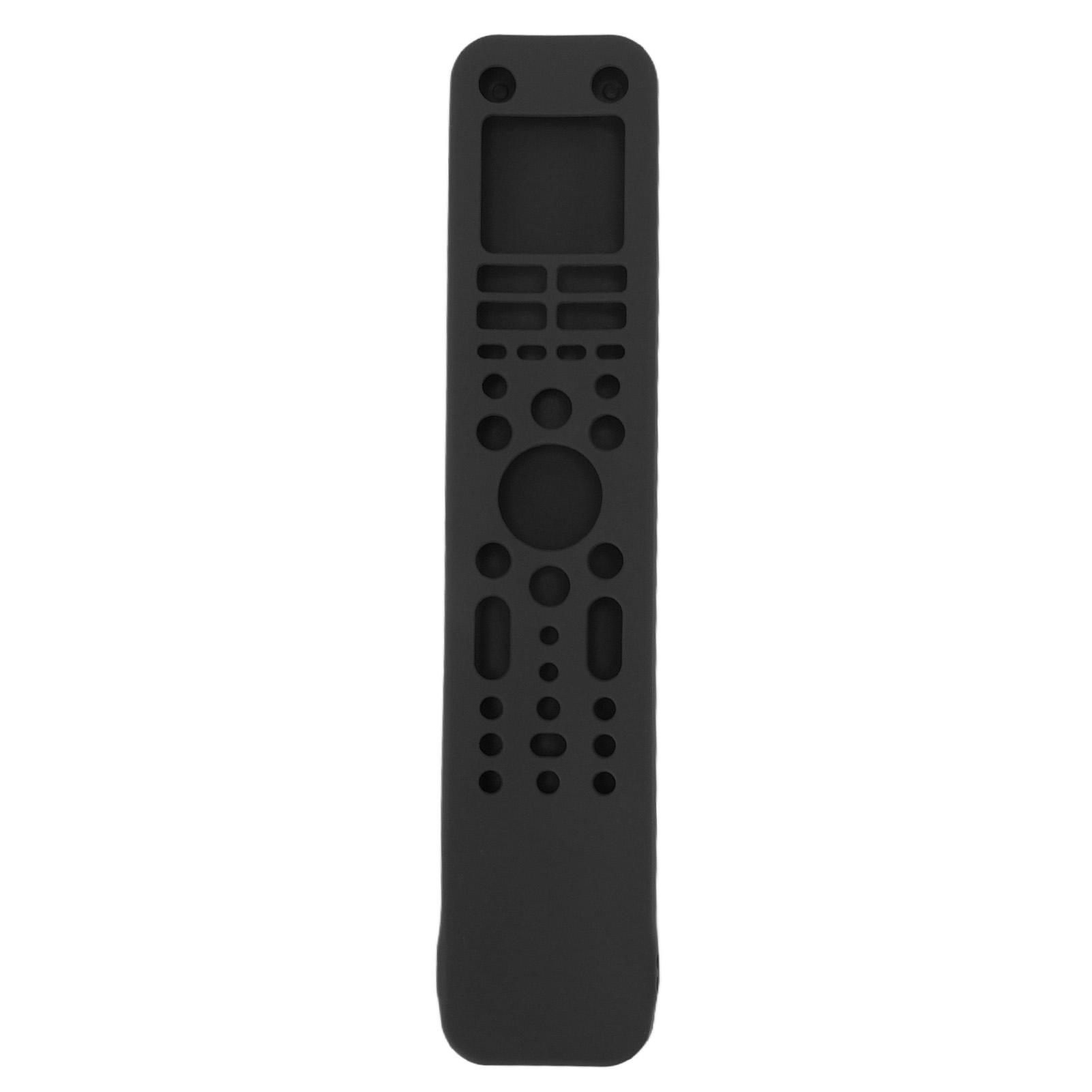 Housse de protection pour télécommande Étui de protection en silicone Accessoires de télévision avec dragonne pour RMF TX520P Type 1 black