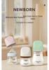 Nuoxin Baby Anti-Choke Borosilicate Glass Feeding Bottle for Newborns, Anti-Bloating, Medium Size.