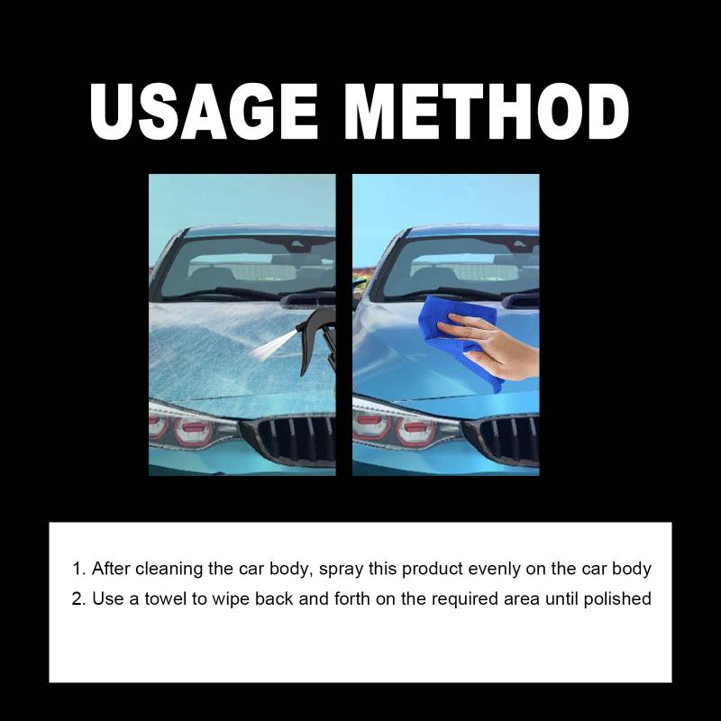 Automotive Paint Cleaning Coating Agent Refurbishment Crystal Plating Film Repair Spray for Car Detailing and Shine