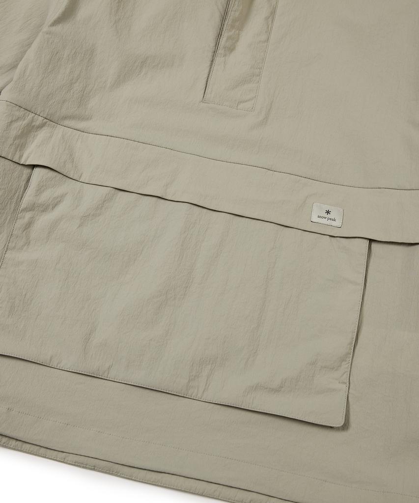 Snowpeak Apparel Root Stand Neck Anorak Beige (S24Mmran60)