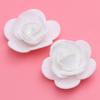 100Pcs 3.5cm Artificial Rose Heads Realistic Foam Fake Rose Heads for Wedding Decoration Party Home DIY Craft Projects
