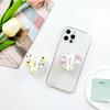 Cartoon Puppy Cute Niche Mini Egg Star Moon Slice Love Phone Airbag Bracket Adhesive Type Retractable