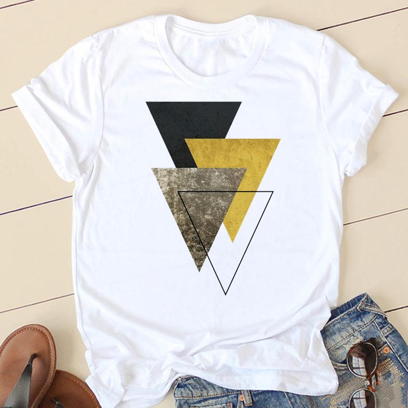 Damenmode Aquarell Pferd 90er Jahre Trend Casual Frauen Kleidung Sommer Kurzarm Graphic Tee T-shirts Weibliche T-shirt Kleidung