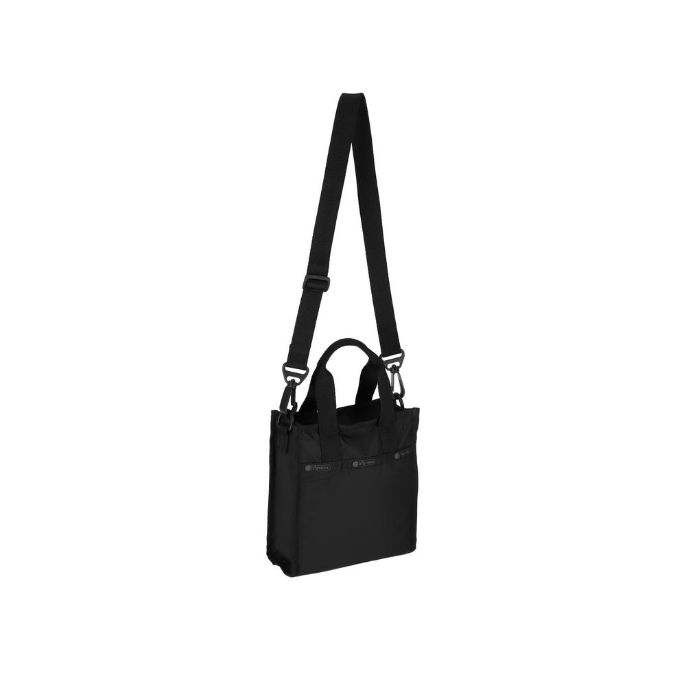 Lesportsac Recycled Black Mini N/S Tote Bag [3714.R086]