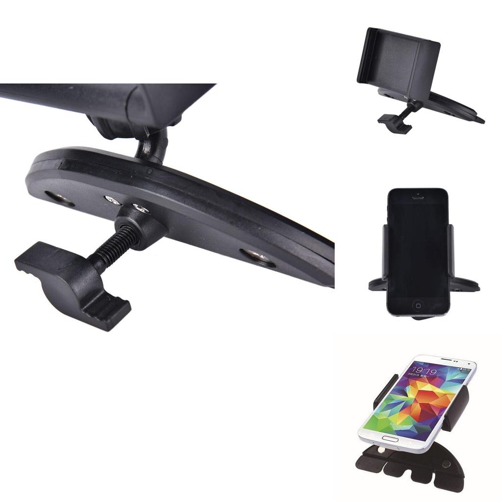 Car Phone Mount Universal Silicone Suction Cup Adjustable Dashboard Holder For Navigation