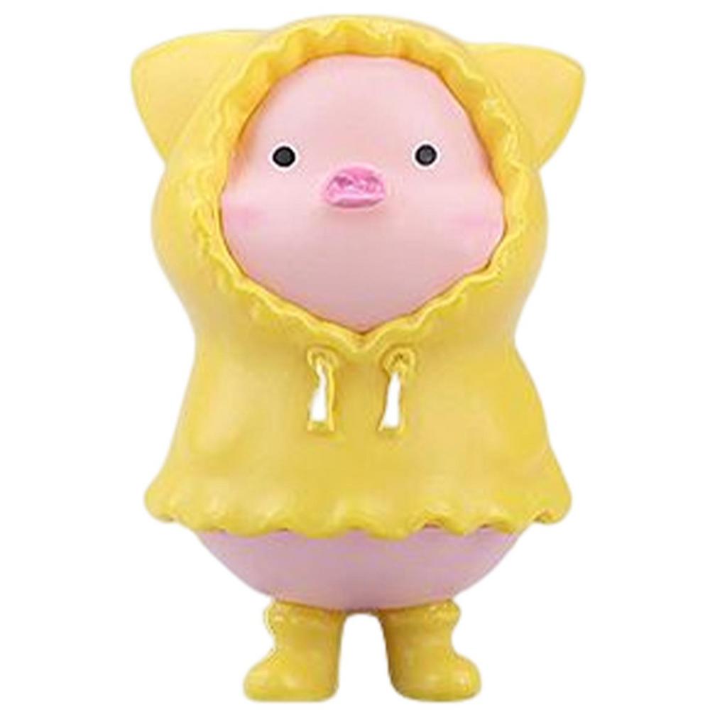 Cute Pig Car Outlet Vent Clip Cartoon Pink Animal Air Conditioning Clip Car Interior Decoration Gift For Girl