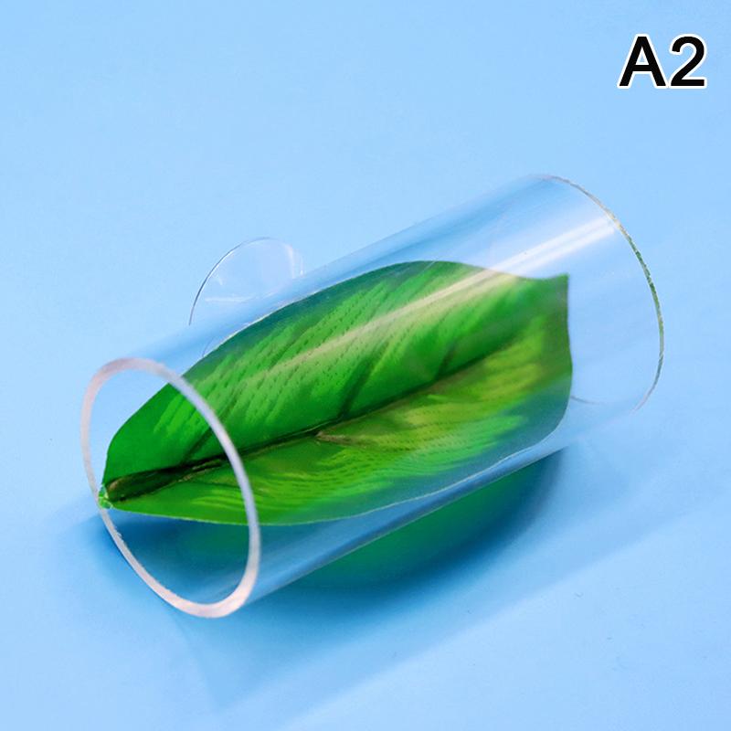 1Pc Betta Tunnel Hide Pond Resting Fish Hideout Spawning Tank Decoration Acrylic Tube Aquarium Cave For Improves Betta's Health
