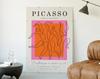 Picasso Exhibition Wall Art Print Abstract Vintage Minimalist Face Body Canvas Painting Poster Picture For Home Decor