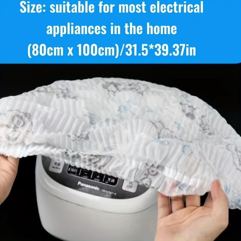 10pcs/20pcs Extra large dust cover, oil fume proof household small appliance protective cover, household appliance storage cover