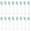 Testine di Ricambio Compatibili con Spazzolino Elettrico Philips Sonicare DiamondClean Serie HX3/HX6/HX9 Testine HX6064