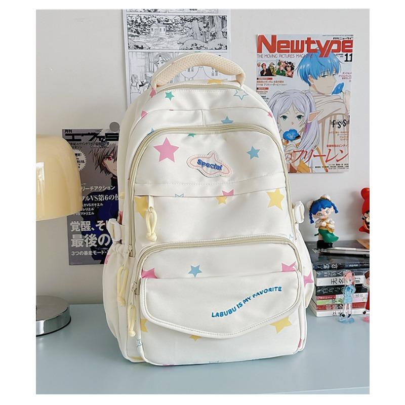 The New Schoolbag Is High-value, Fresh and Sweet, Candy-colored Backpack, Lightweight and Large-capacity Backpack for Junior High School Students.
