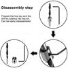 4Pcs 7Pcs High Speed Steel Woodworking Chamfering Hole Enlarging Countersunk Drill Bit Set