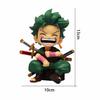 One Piece Handheld Luffy Solon Portgas·D· Ace Sitting Yamato versión Q juego de moda dibujos animados Anime coche ornamento rega