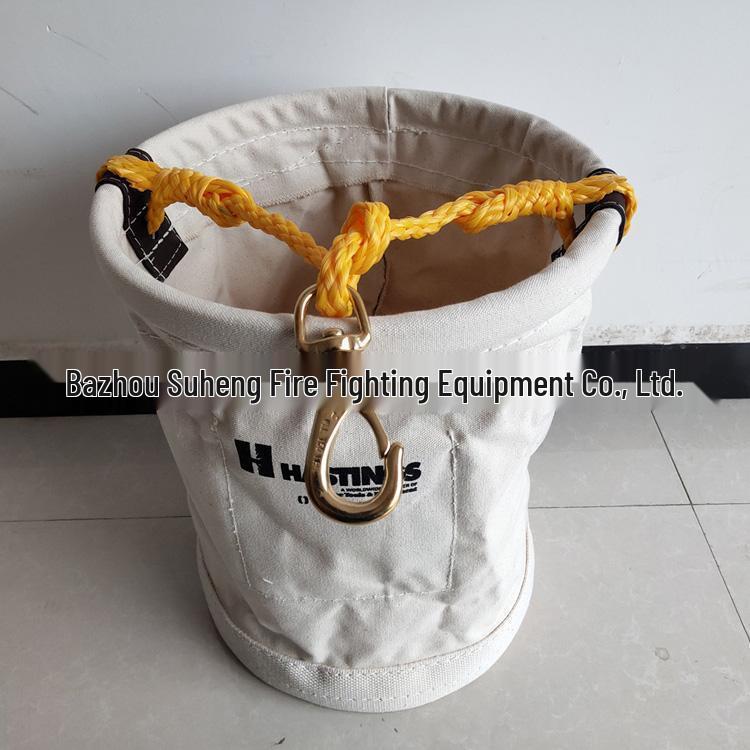 

Small Sailcloth Insulated Hanging Bucket - Multifunctional Tool Bag